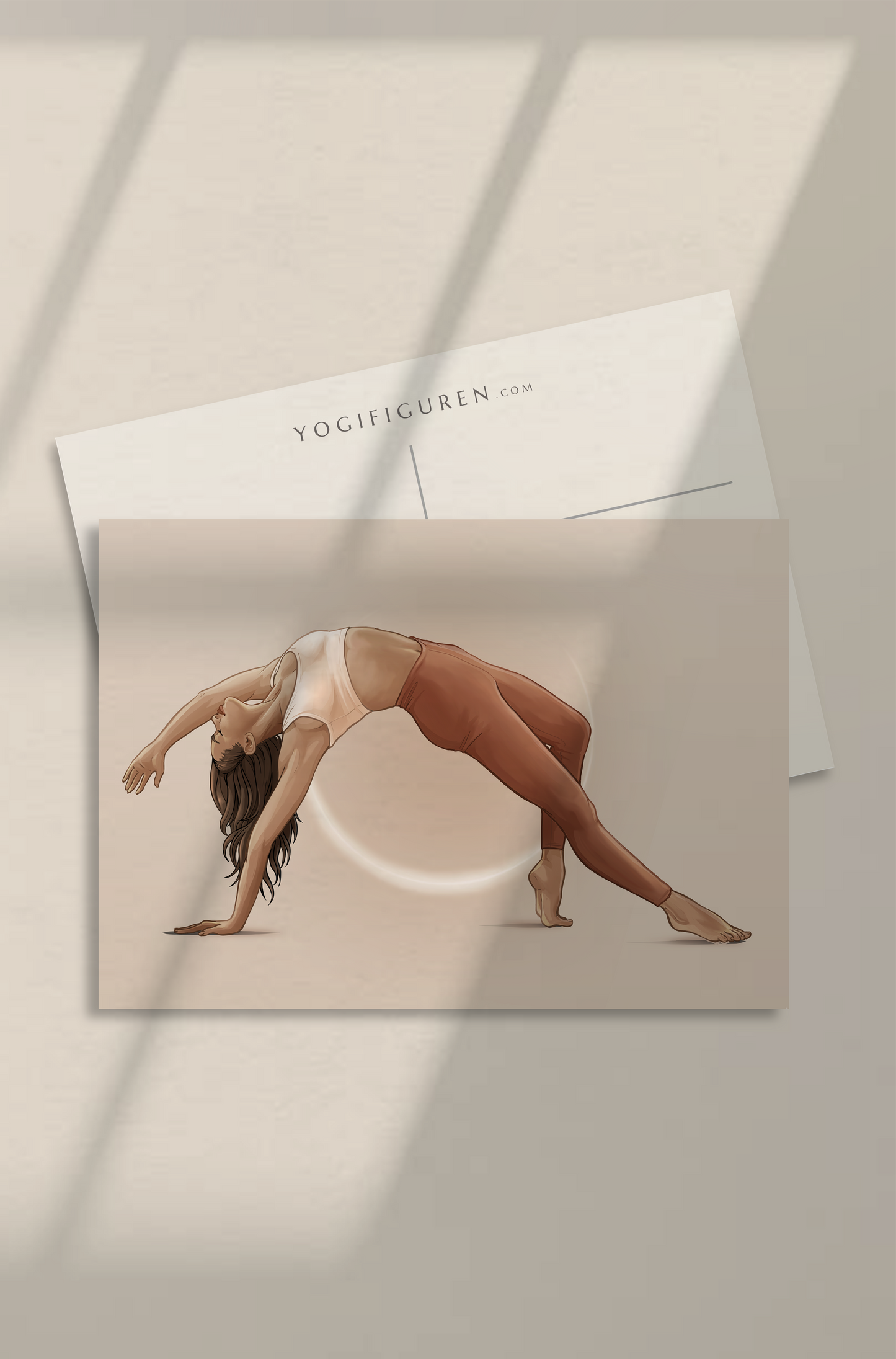 Postkarte "Wild Thing Pose" – 10er-Pack auf Premiumpapier