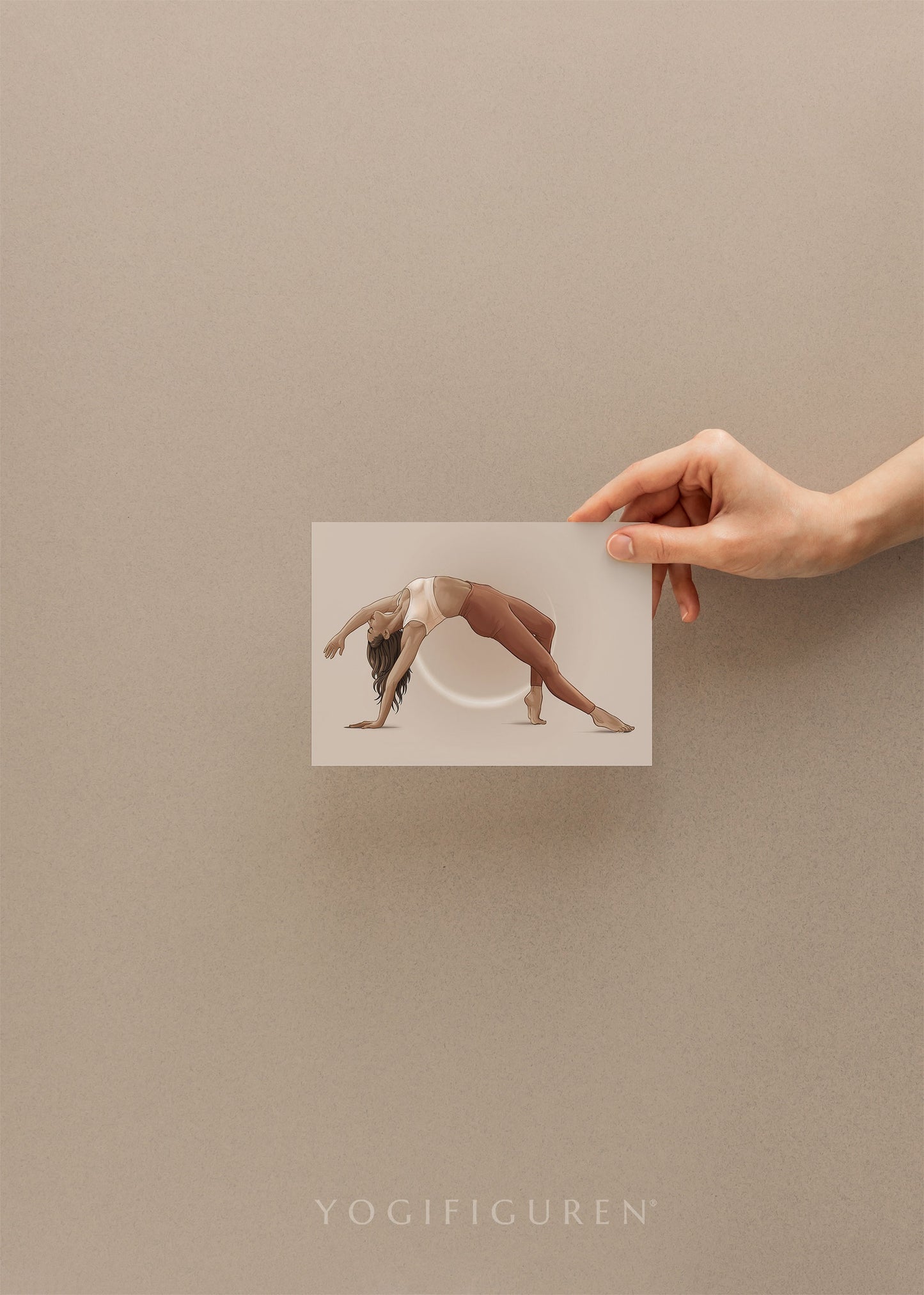 Postkarte "Wild Thing Pose" – 10er-Pack auf Premiumpapier
