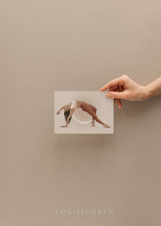 Postkarte "Wild Thing Pose" – 10er-Pack auf Premiumpapier