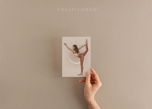 Postkarte "Dancer Pose" – 10er-Pack auf Premiumpapier